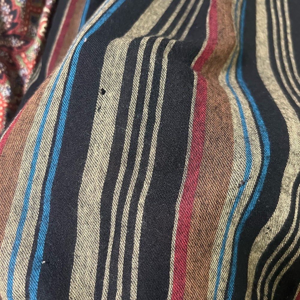 Kenzo rare vintage maxi flared boho hippie 90s wool skirt size S - Picture 4 of 14